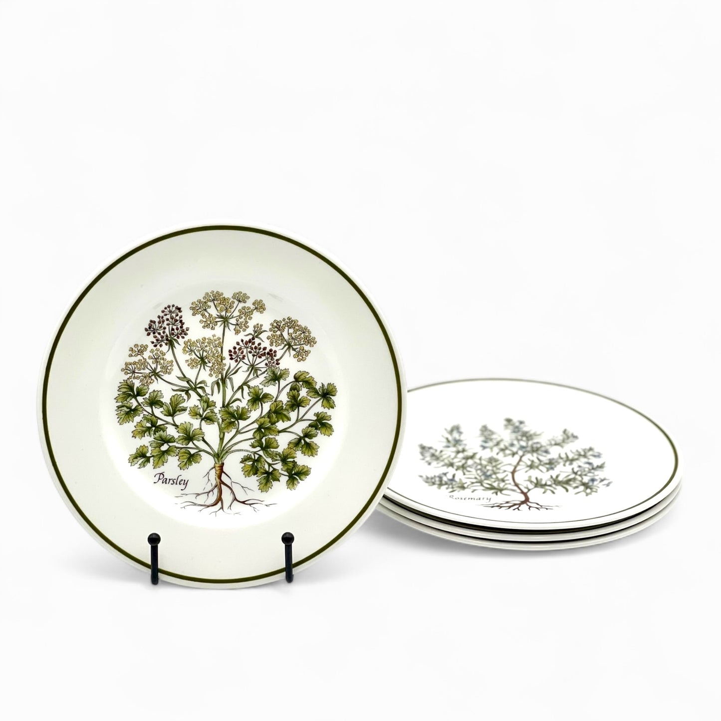 Set of four Tiffany & Co. plates