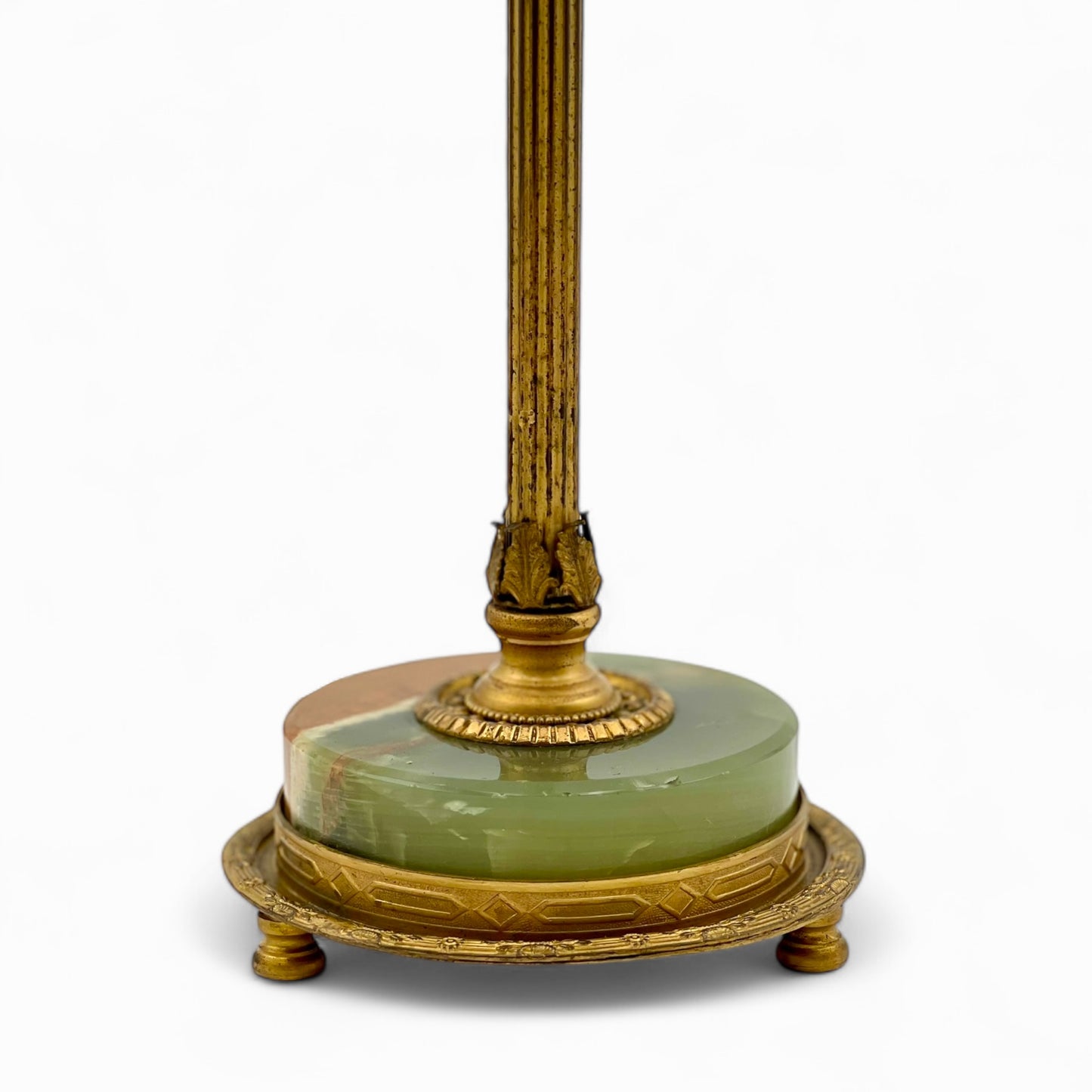 Antique early 1900’s 22KT Gold plates N.M. CRAFT N.Y.C. table lamp