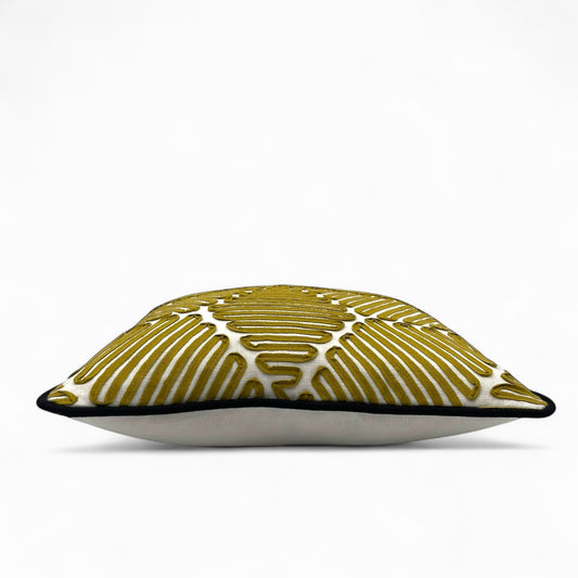 Pillow made with “Harlequin Design Group” fabric from England