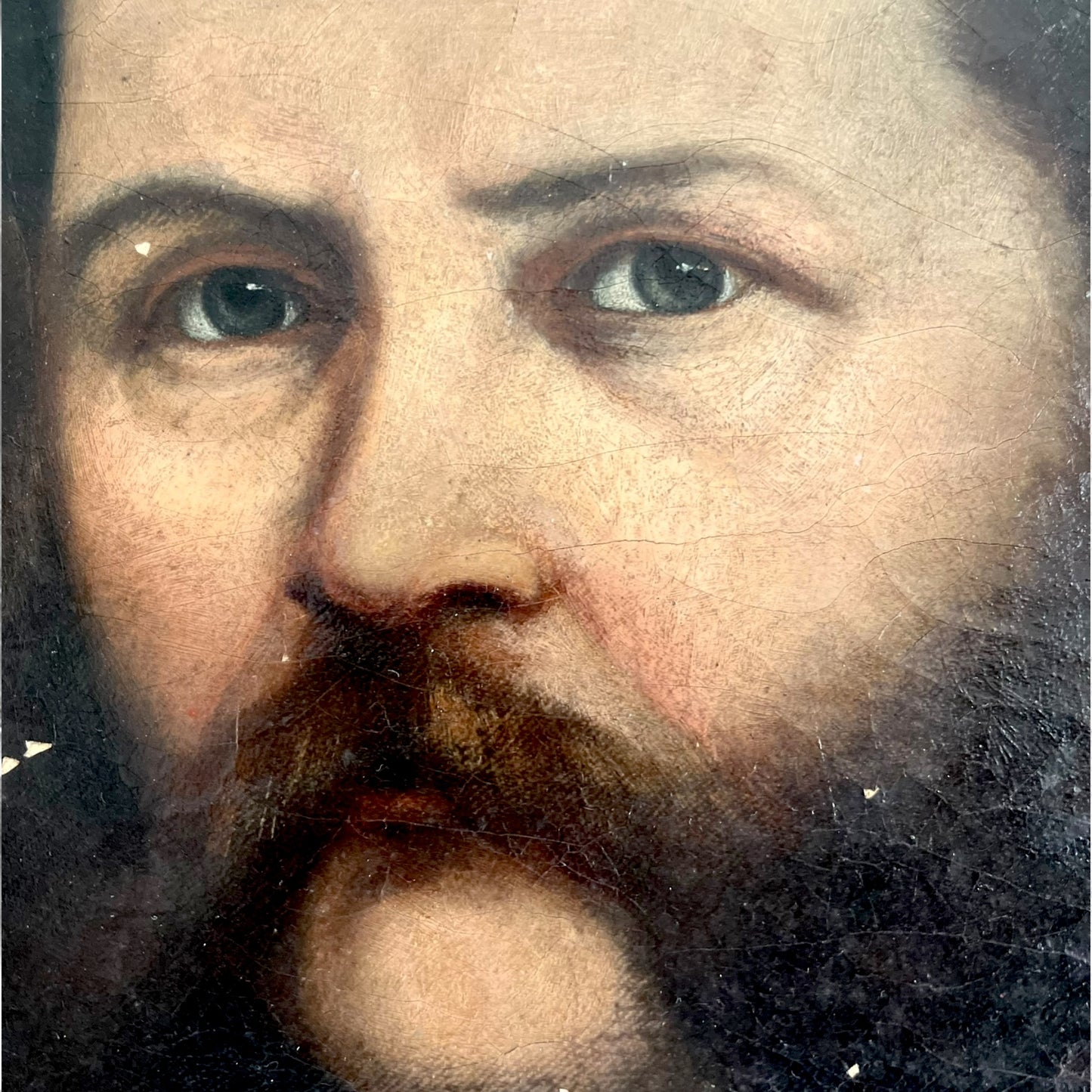 Pair of oval portraits - mid 1800’s - Unknown Artist