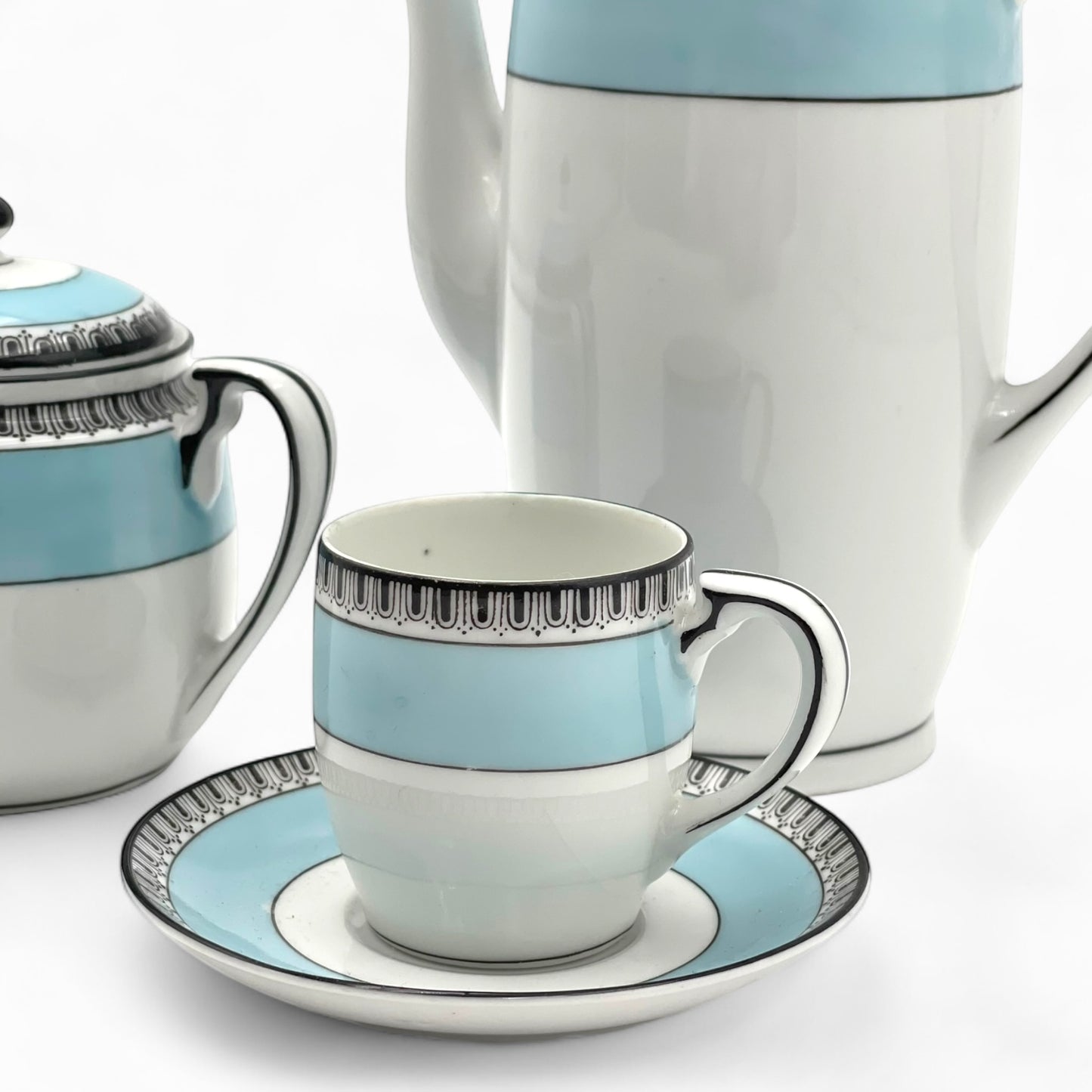 Rare Kokura 1960’s porcelaine demitasse coffee set