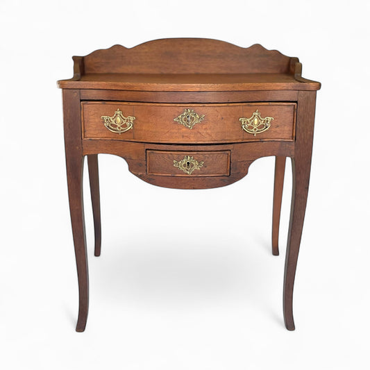 Antique Georgian mahogany side table