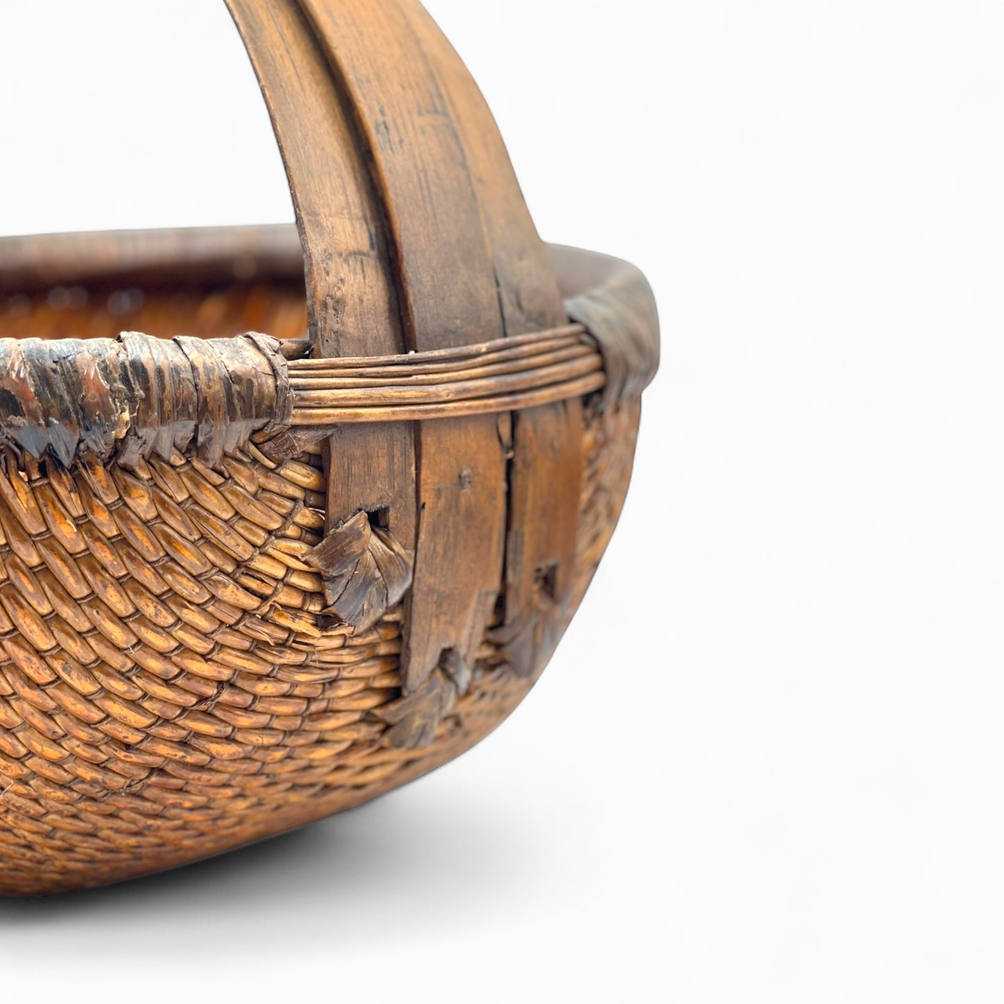 Antique Asian basket