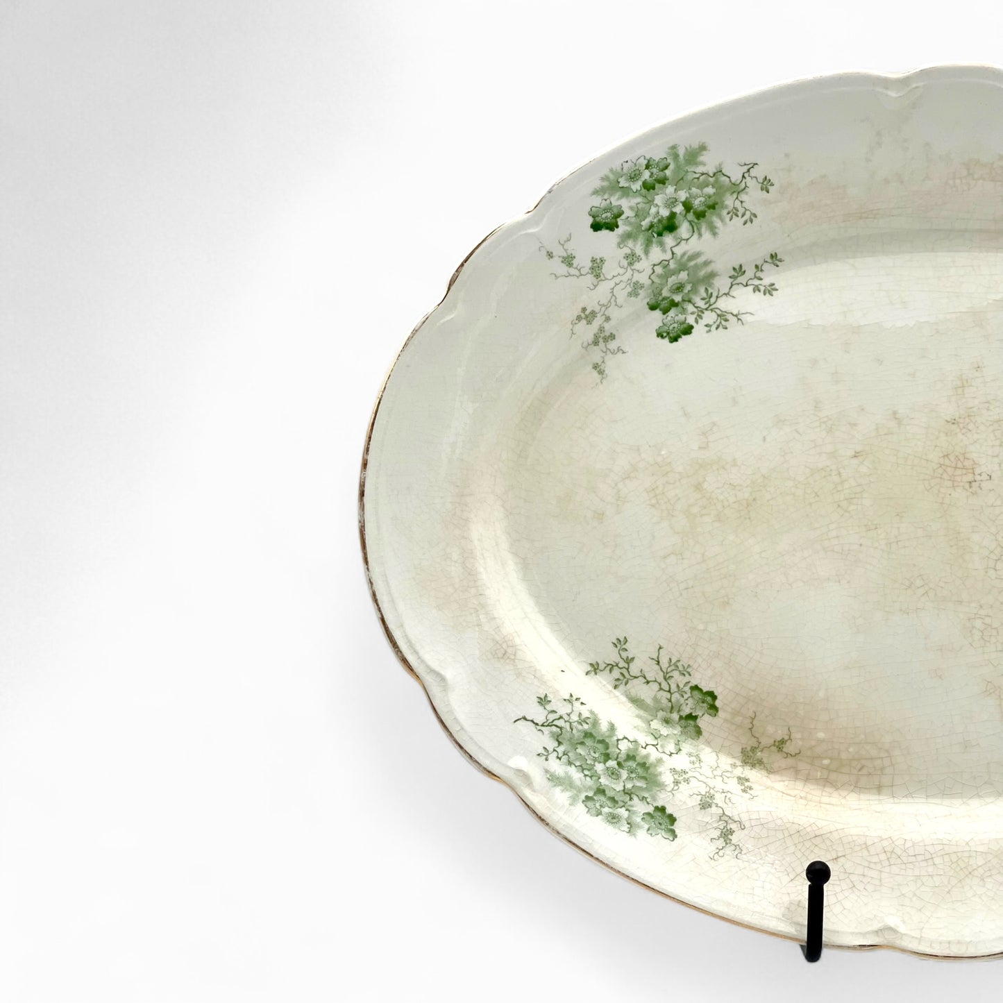 Antique serving plate