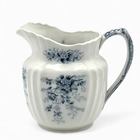 Antique transferware pitcher