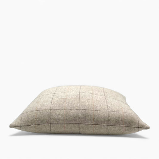 Pillow made with vintage Italian Virgin Wool and Angora