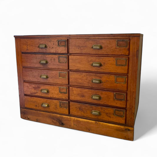 Antique apothecary cabinet