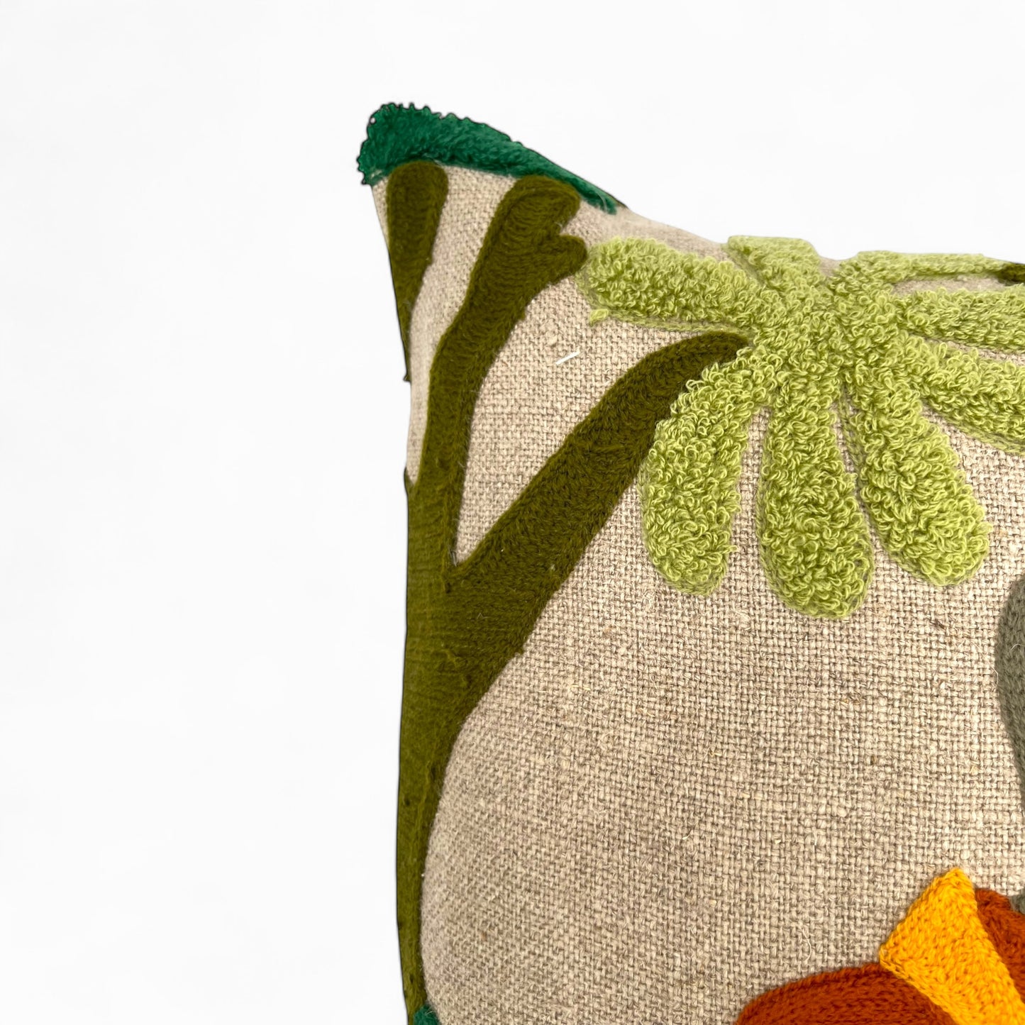 Pillow made with “Foresti Home” Italian fabric