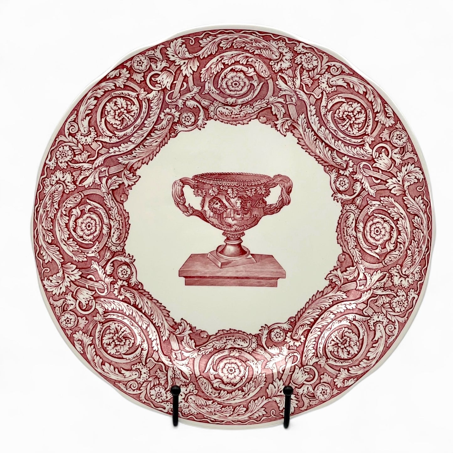 Large decorative English plate