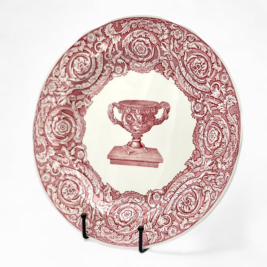 Large decorative English plate