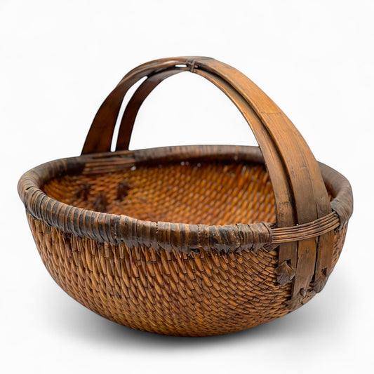 Antique Asian basket