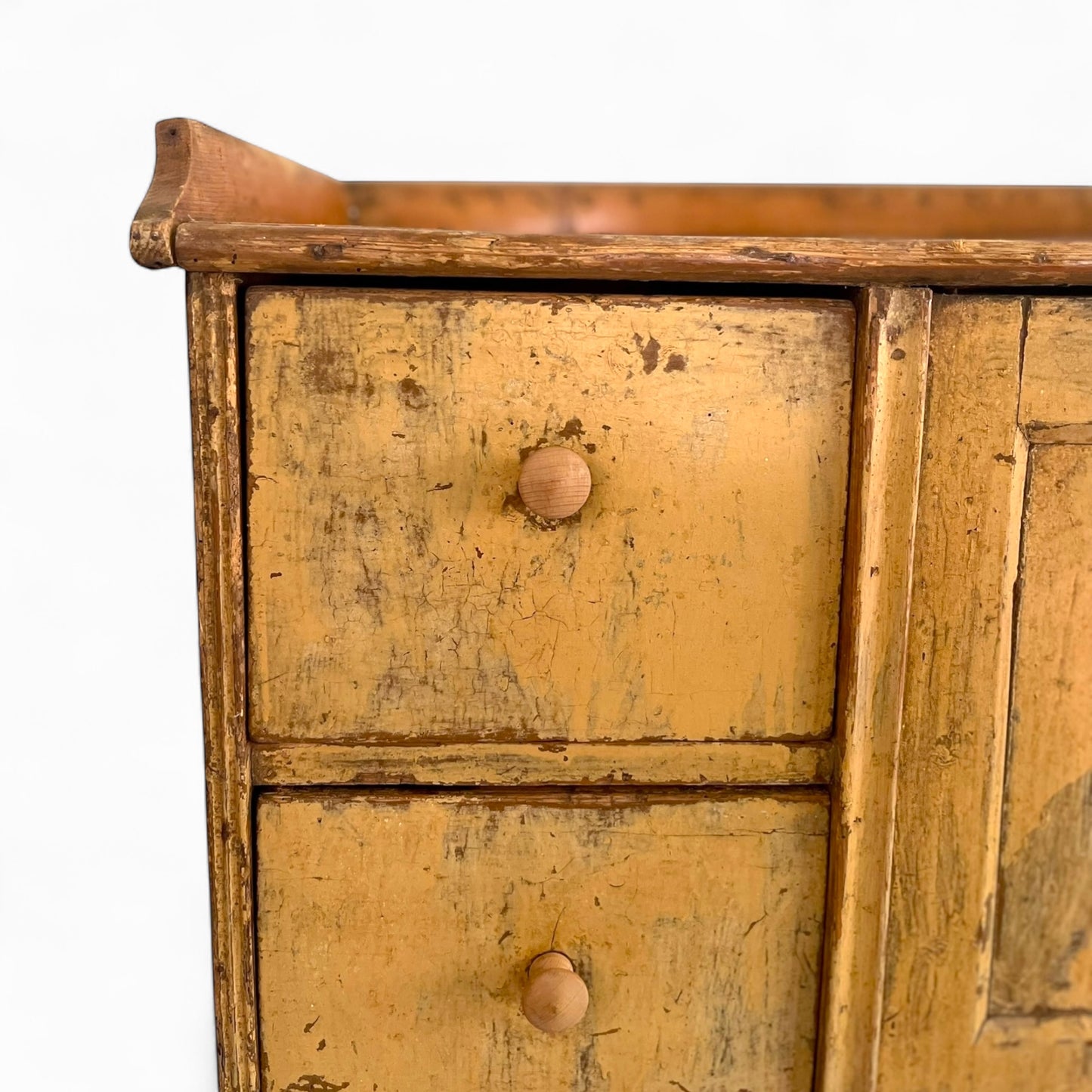 Large primitive country sideboard