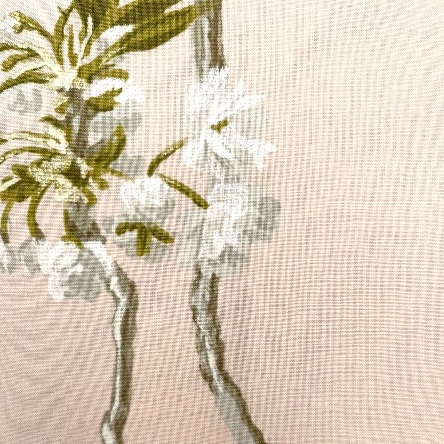 Pillow made with vintage “Nina Campbell” fabric