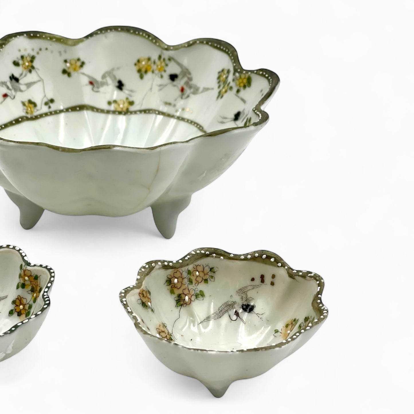 Antique Japanese porcelain set