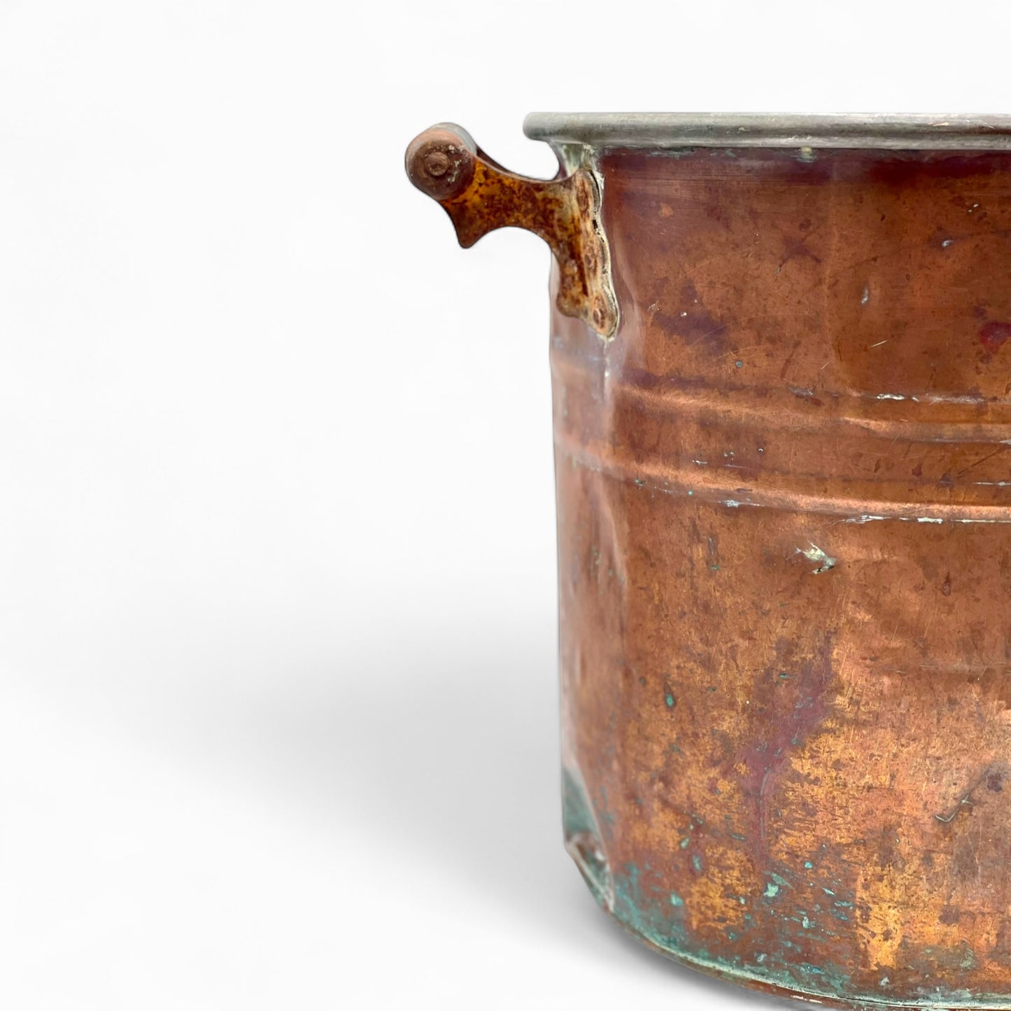 Antique copper wash tub