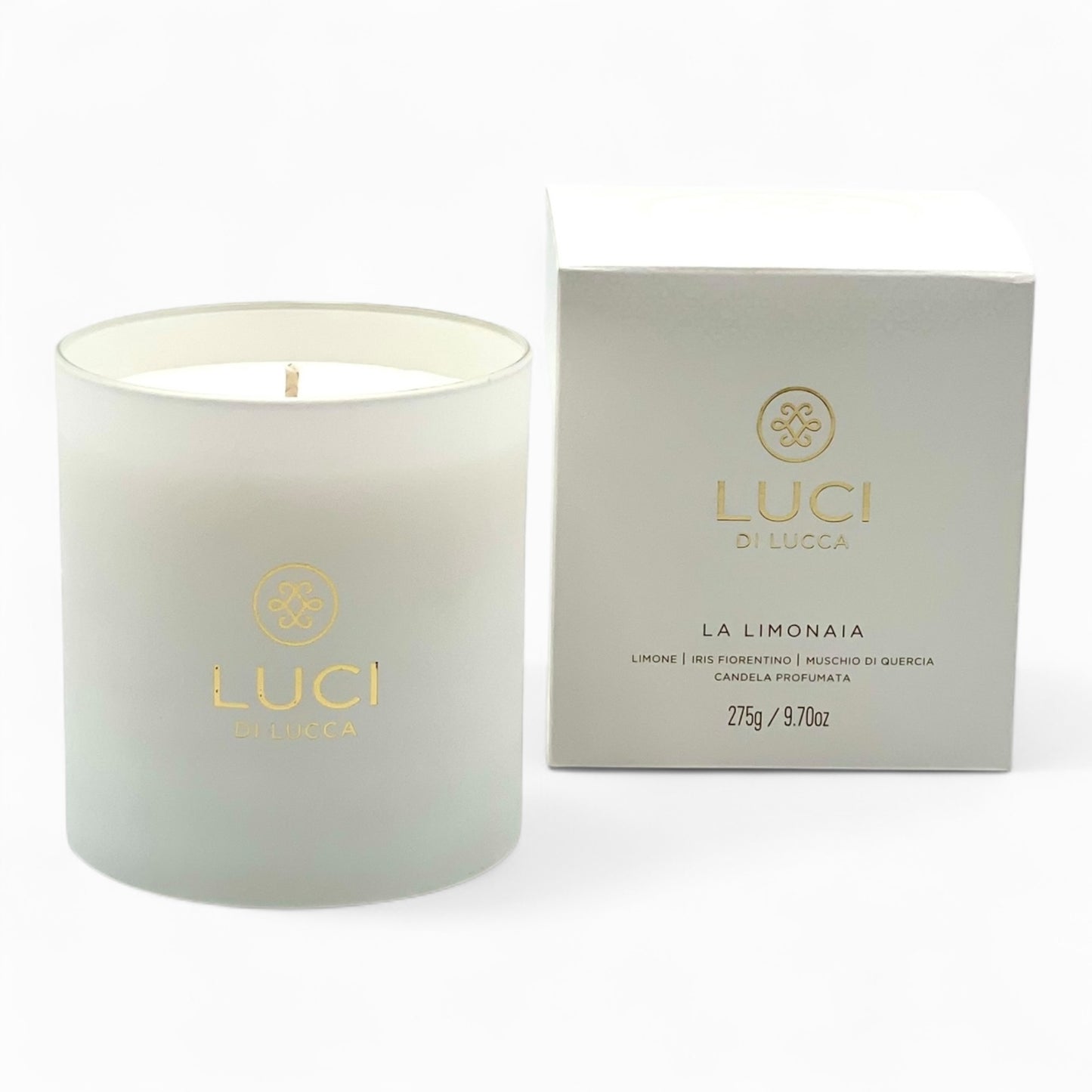 Luci di Lucca - Luxury Italian scented candle - LA LIMONAIA