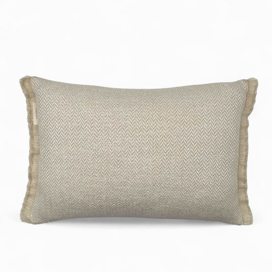 Pillow made with vintage “Sahco” fabric