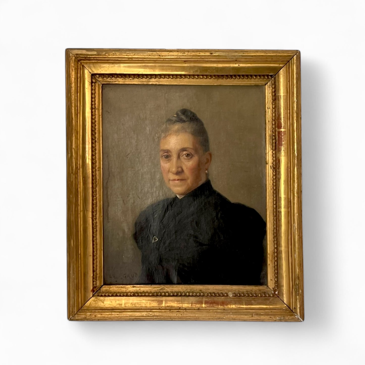 Portrait of a French Aristocratic Woman - mid 1800’s - Léon GAUD