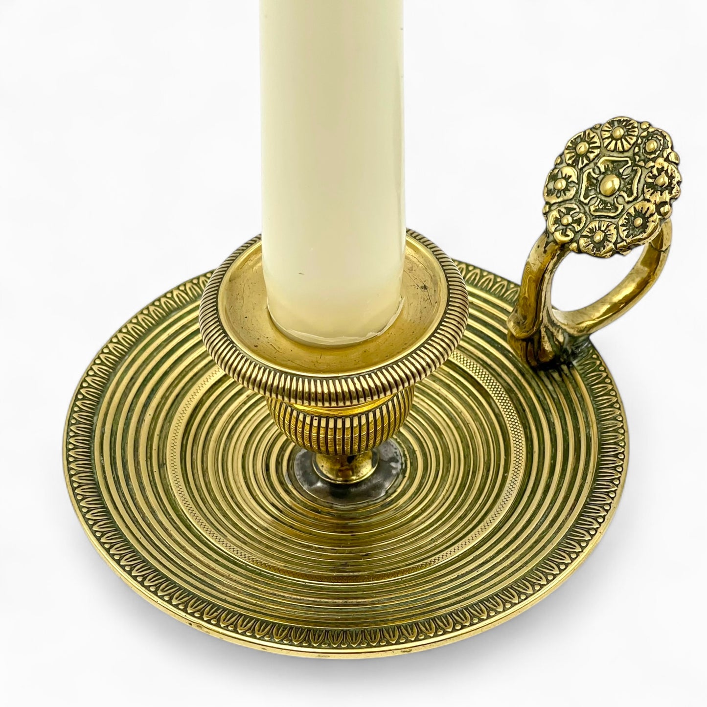 Mid 1800’s French brass chamberstick