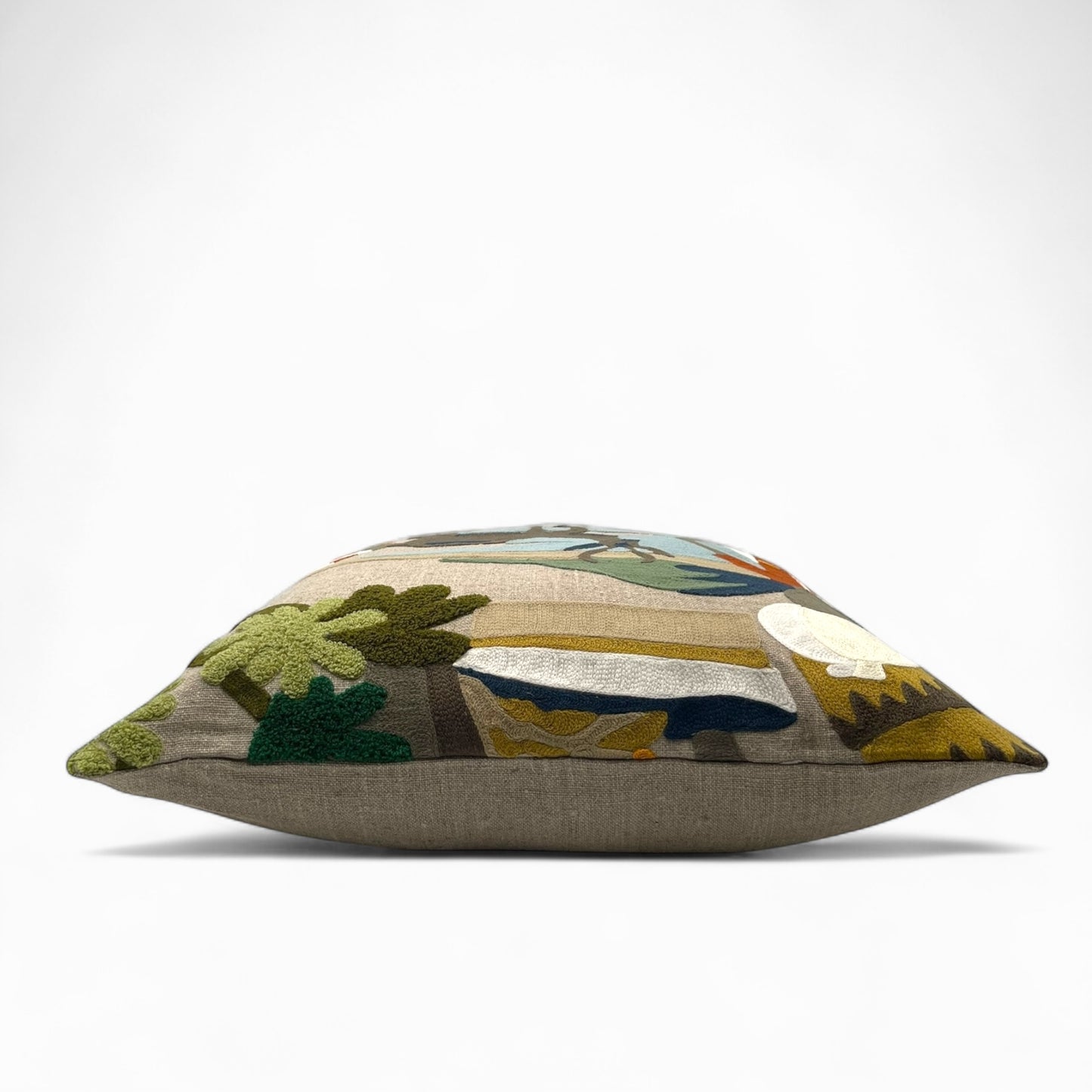 Pillow made with “Foresti Home” Italian fabric