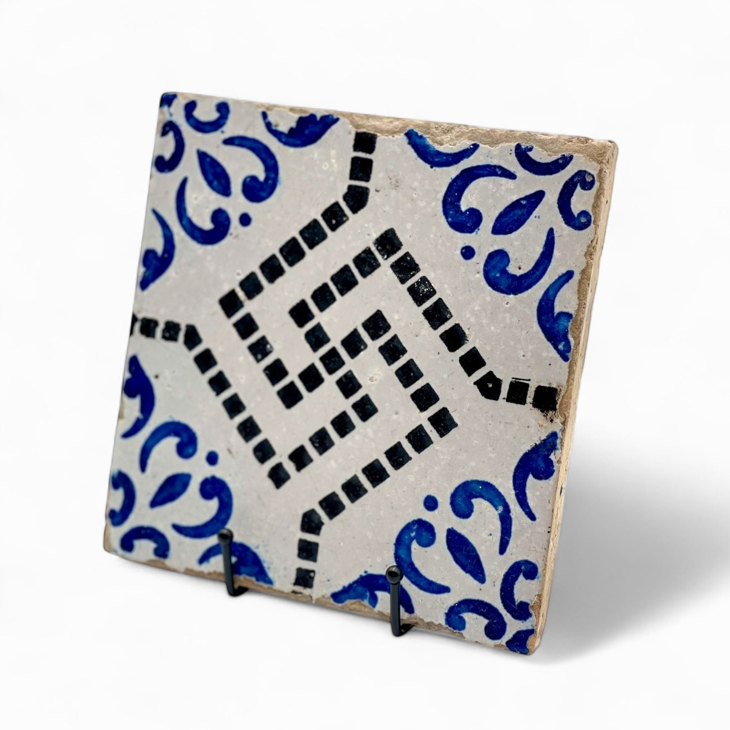 Set of 19th century Sicilian Majolica tiles