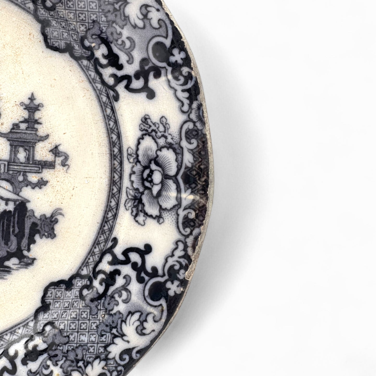 Antique 1860’s T & R Boote transferware plate