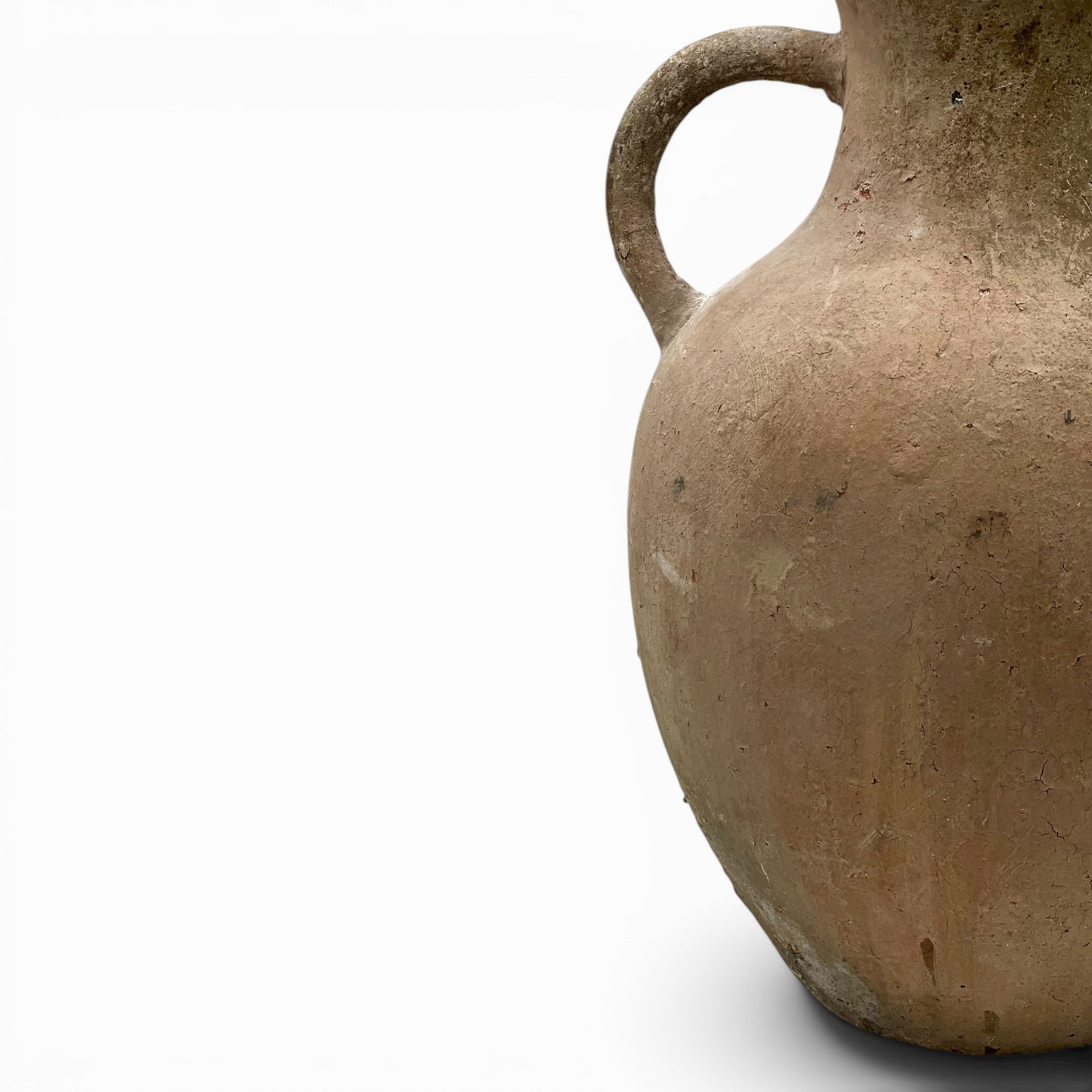 Large handcrafted vessel with handles