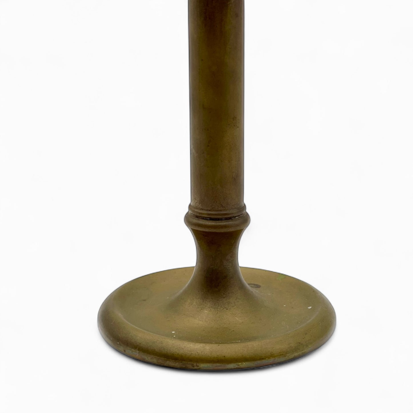 Antique brass candlestick