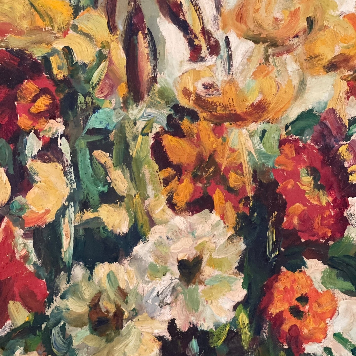 “Flowers still life with Aster” - 1900’s painting