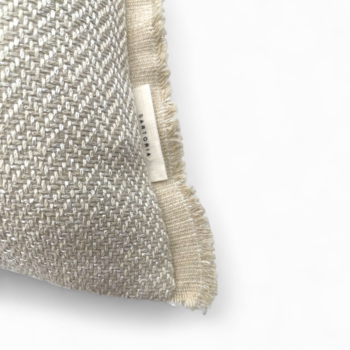 Pillow made with vintage “Sahco” fabric