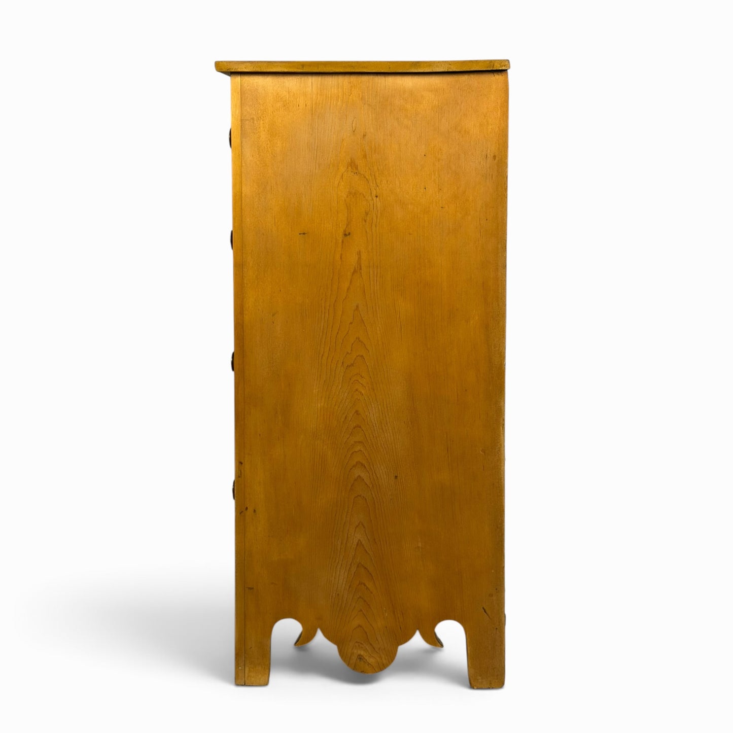 Antique American cherry chest of drawers