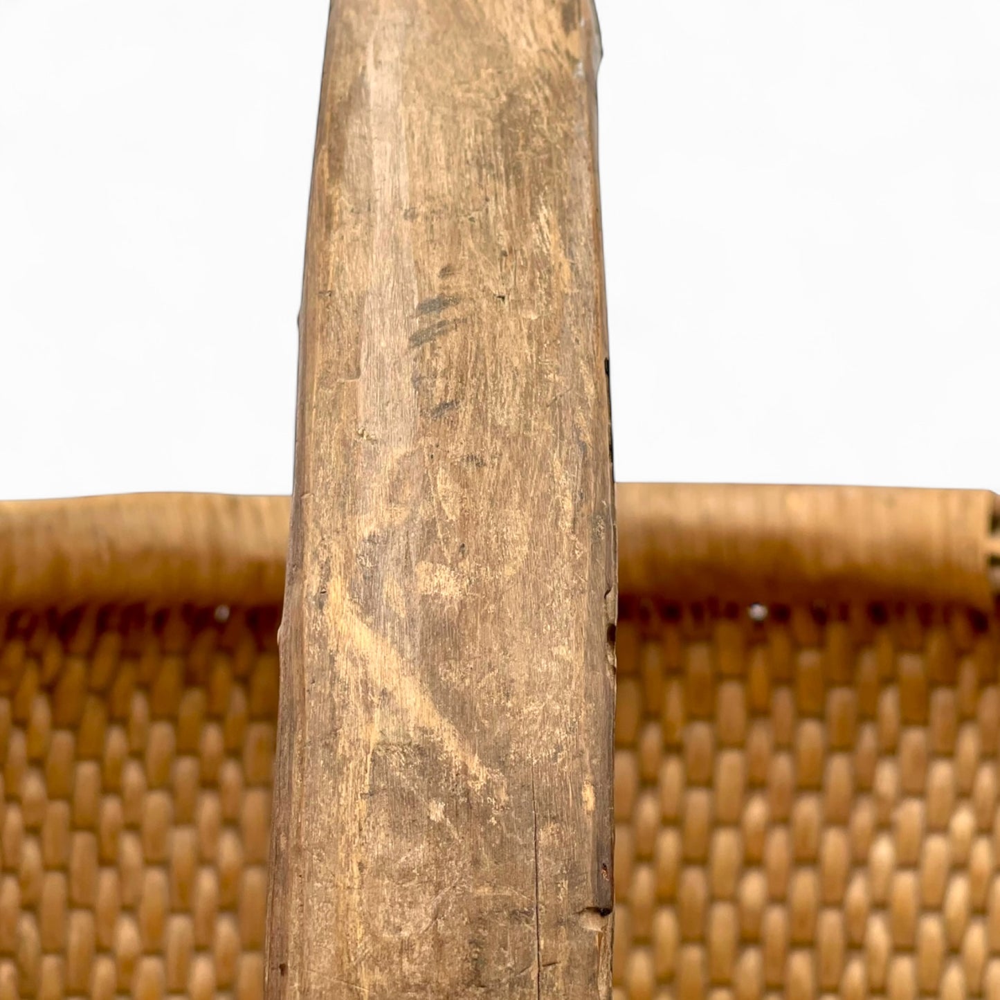 Antique Asian woven basket