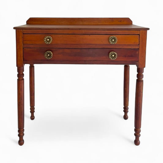 Antique Victorian console with 2 drawers