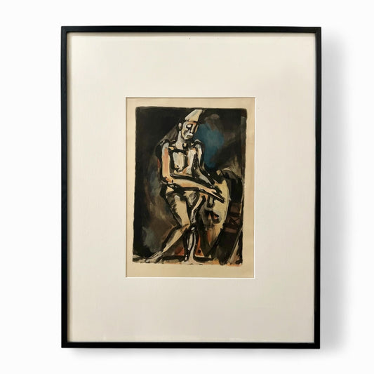 “Le Clown” - 1924 - Georges ROUAULT