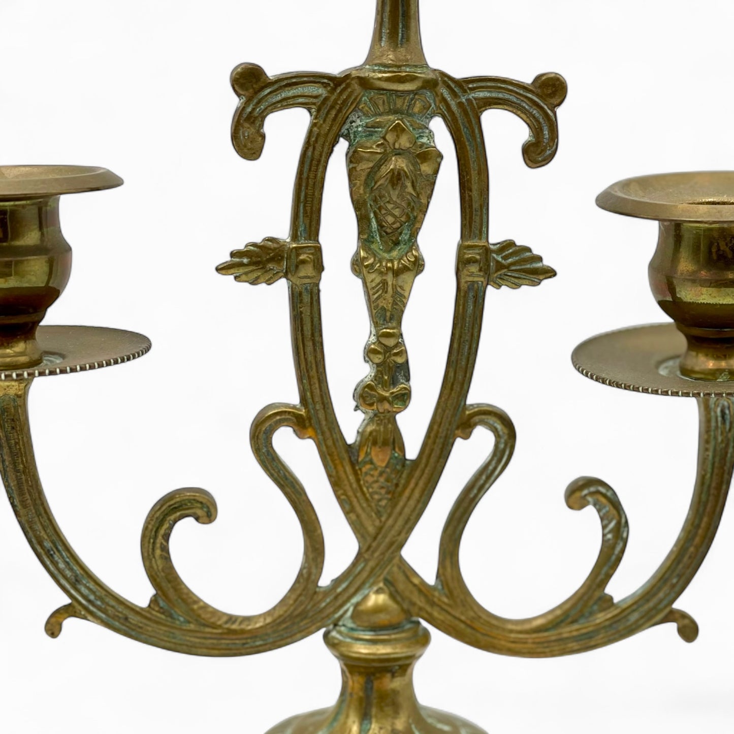 Pair of French antique candelabra