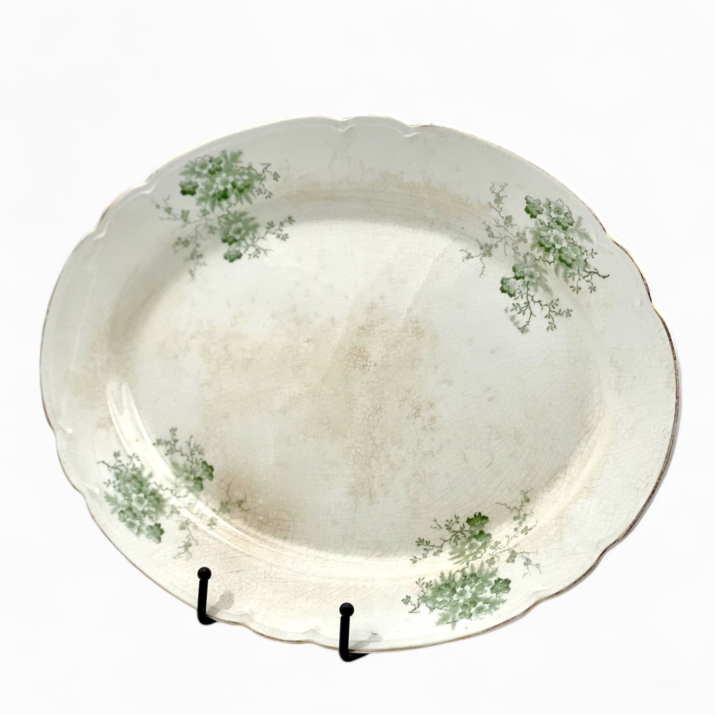 Antique serving plate