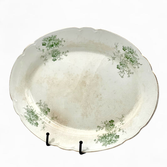 Antique serving plate