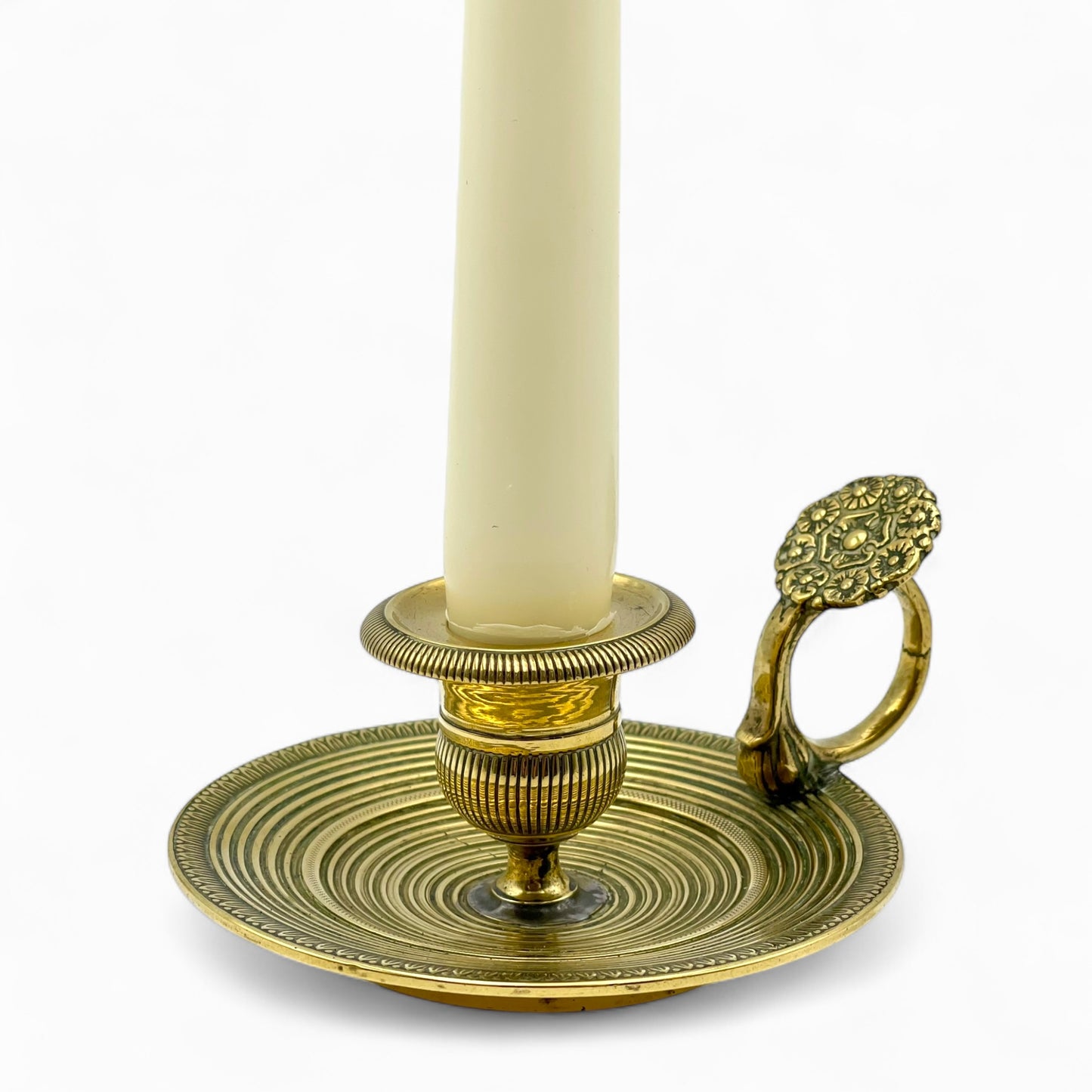 Mid 1800’s French brass chamberstick