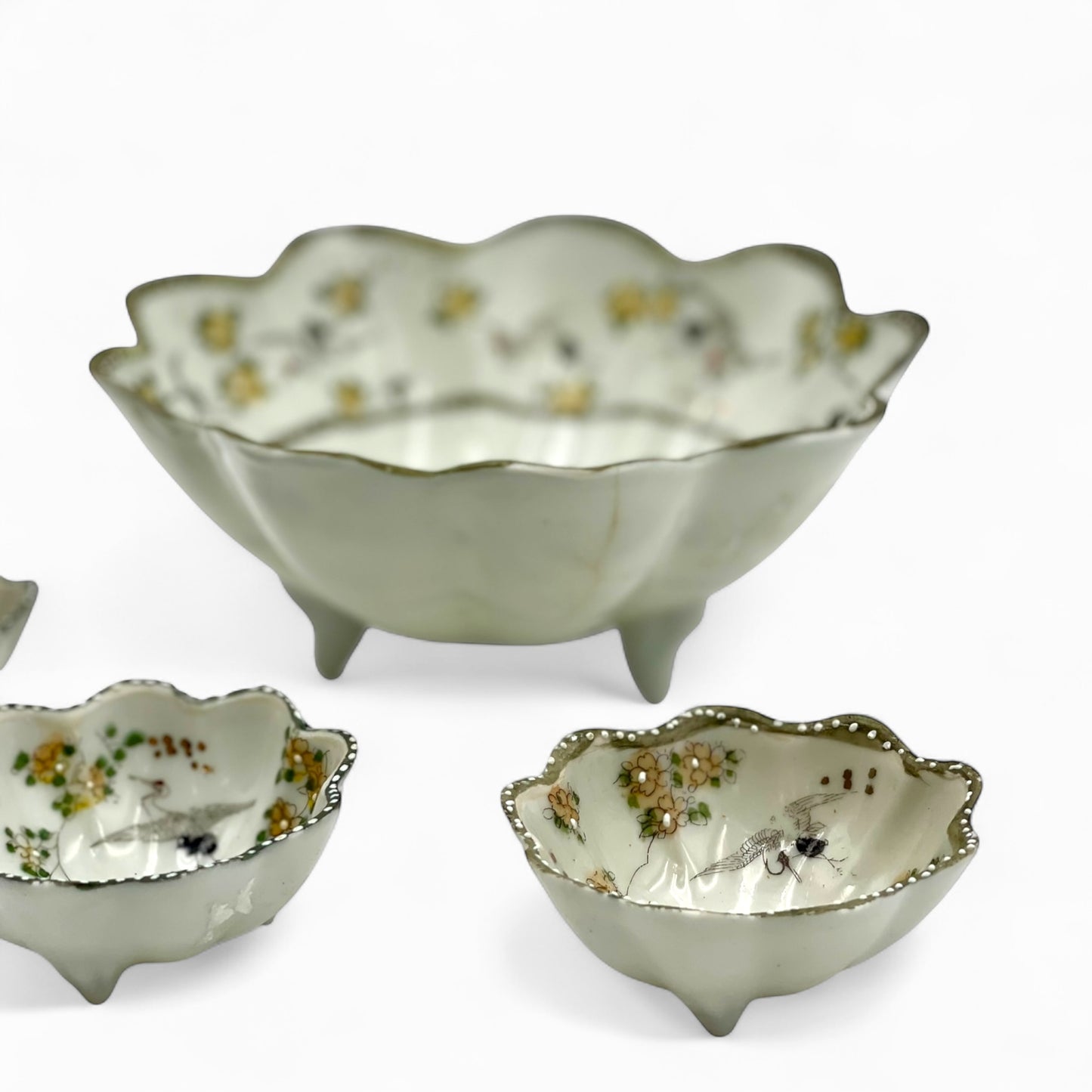 Antique Japanese porcelain set