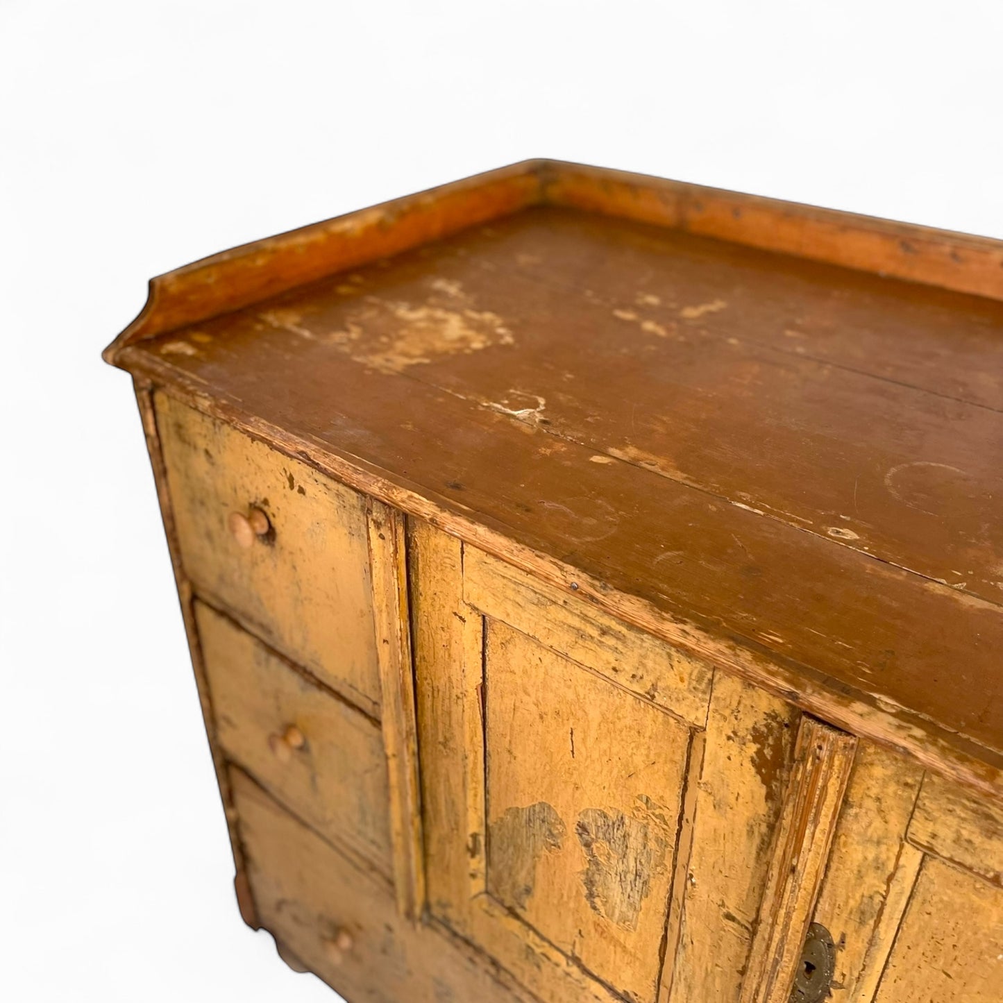 Large primitive country sideboard