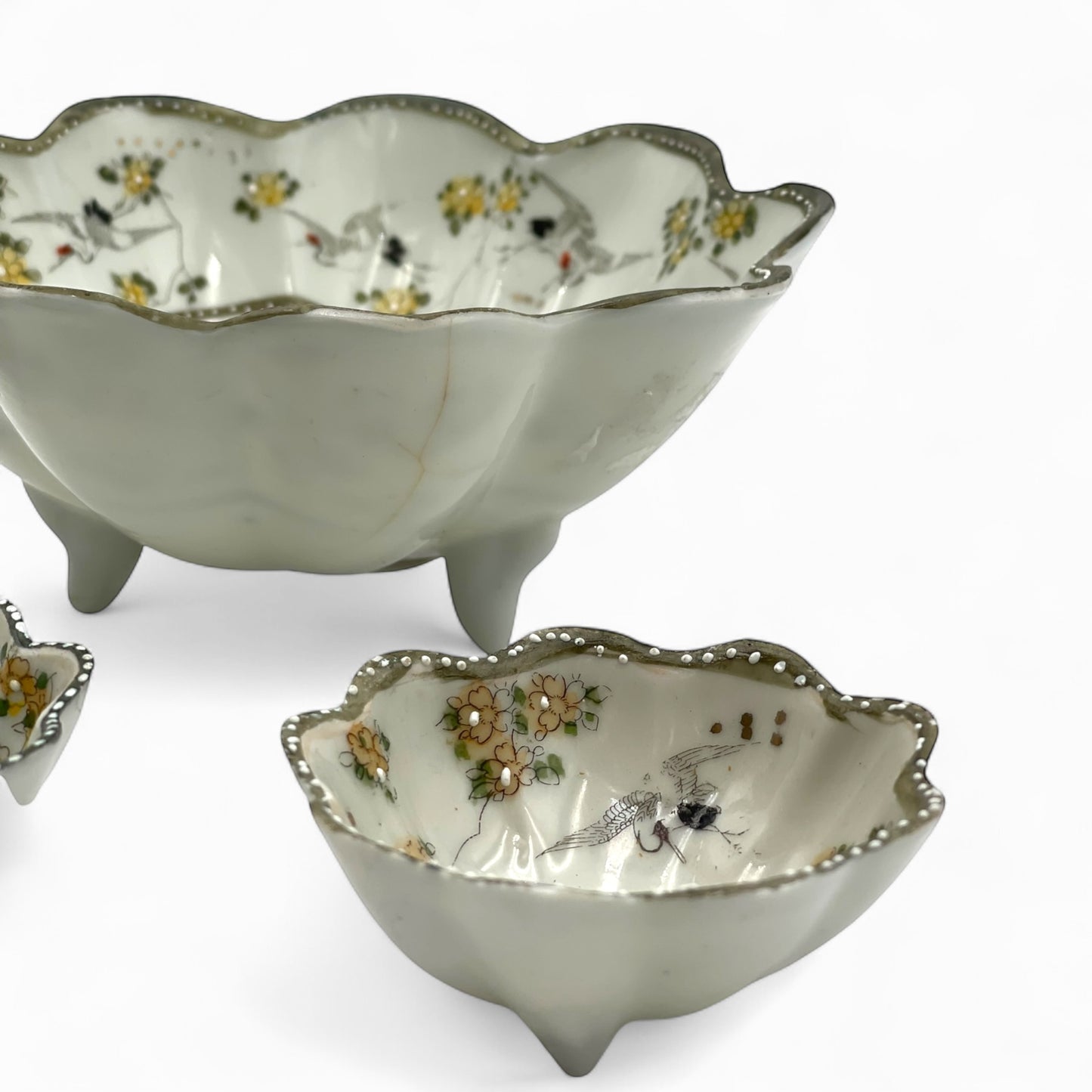 Antique Japanese porcelain set