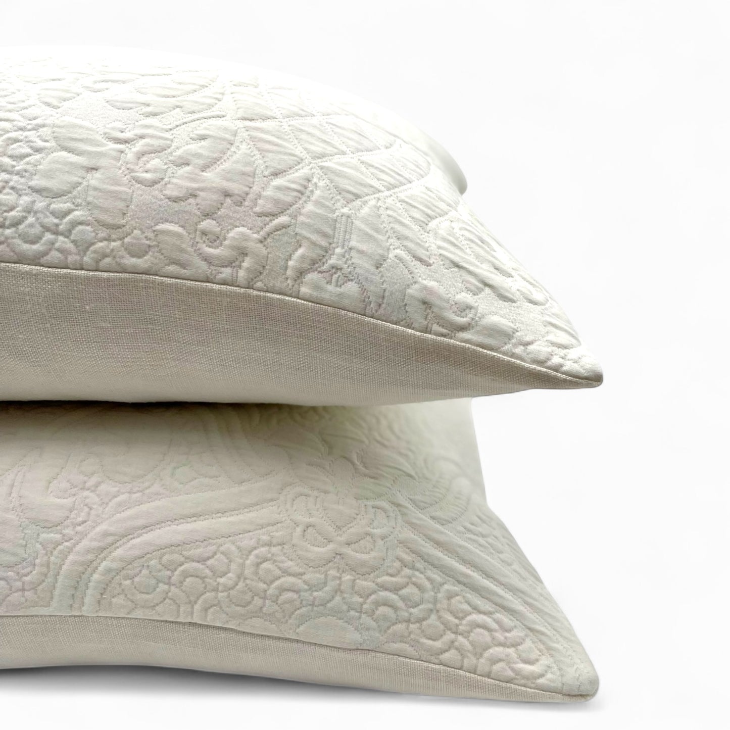 Pillow made with vintage Italian fabric