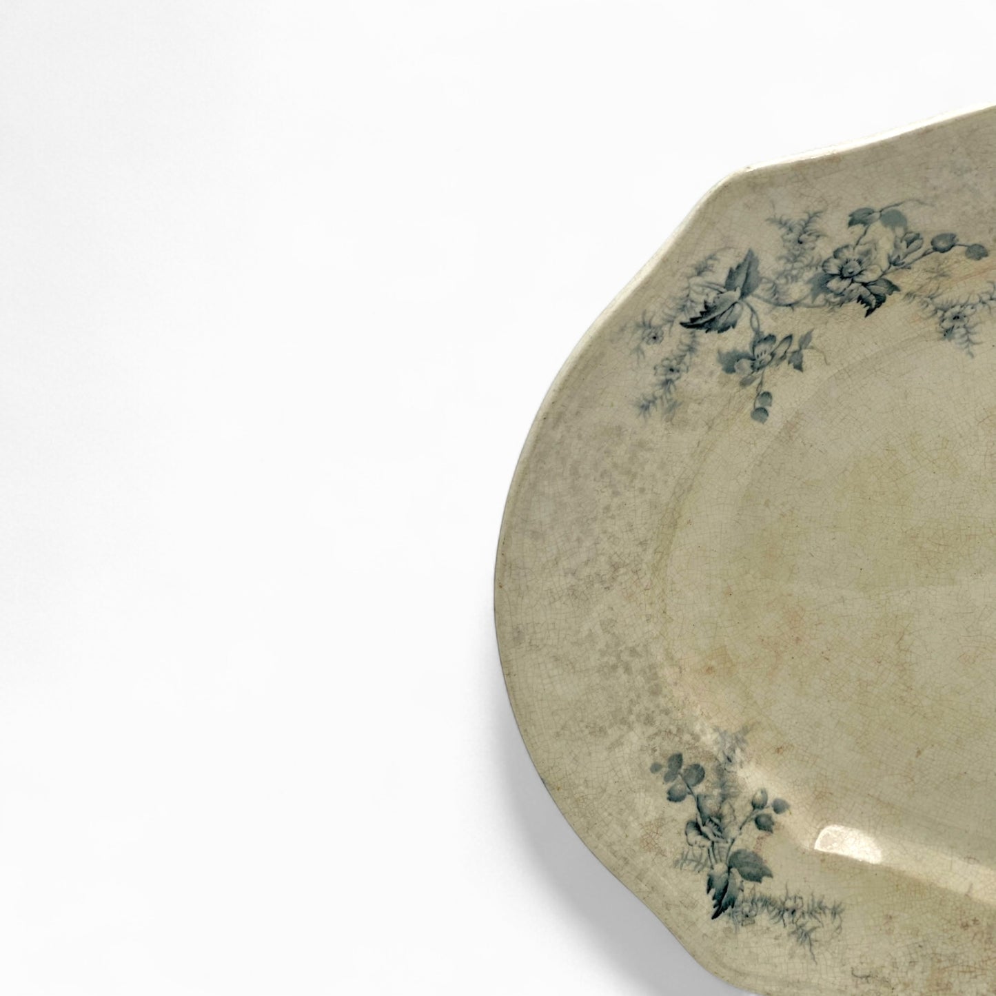 Antique serving plate