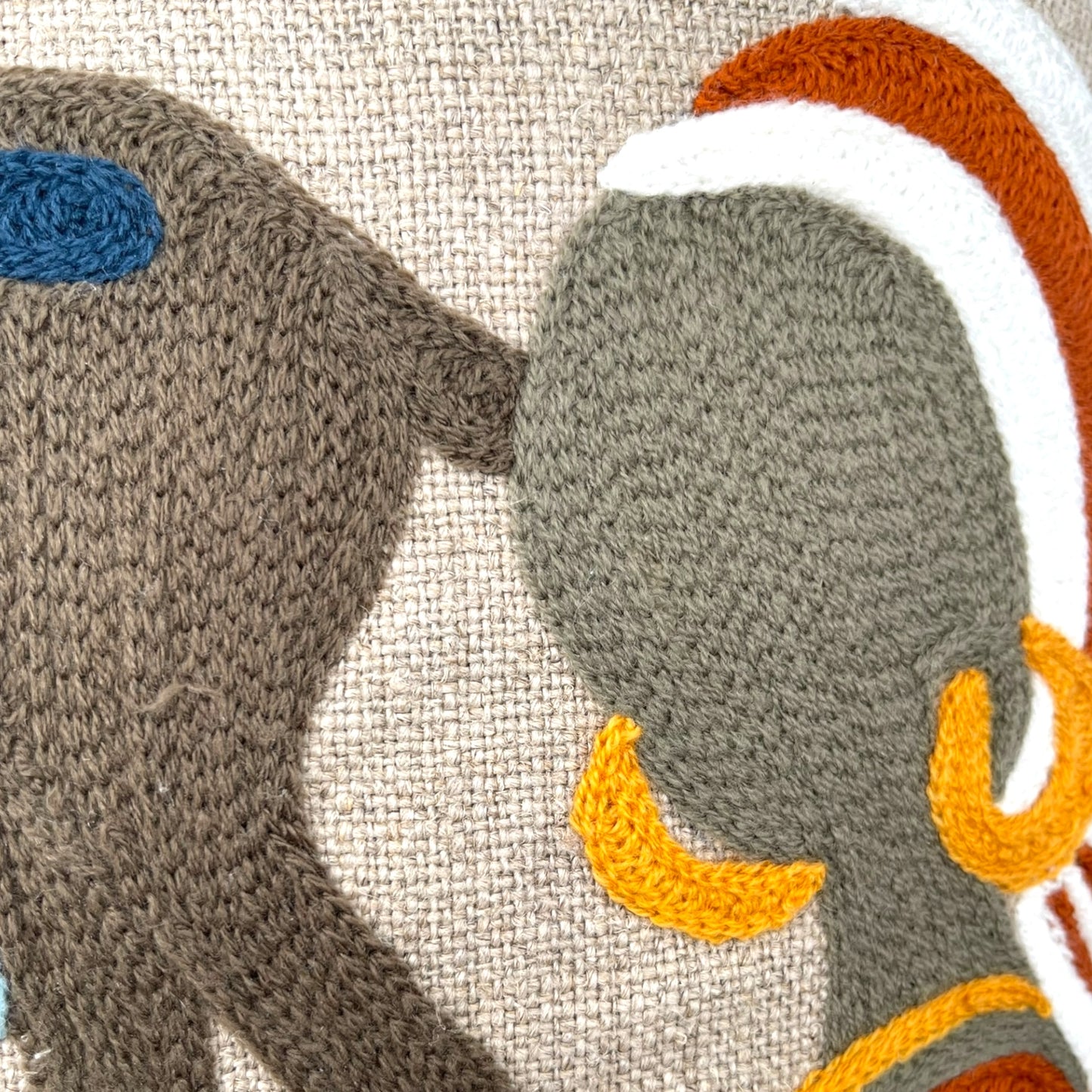 Pillow made with “Foresti Home” Italian fabric