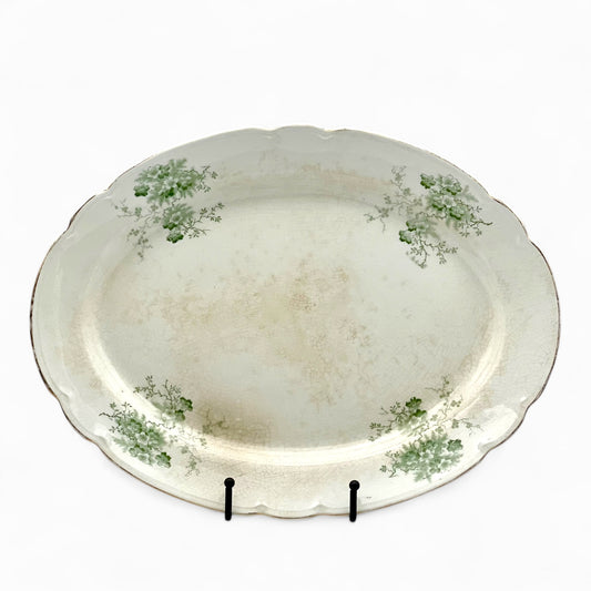 Antique serving plate