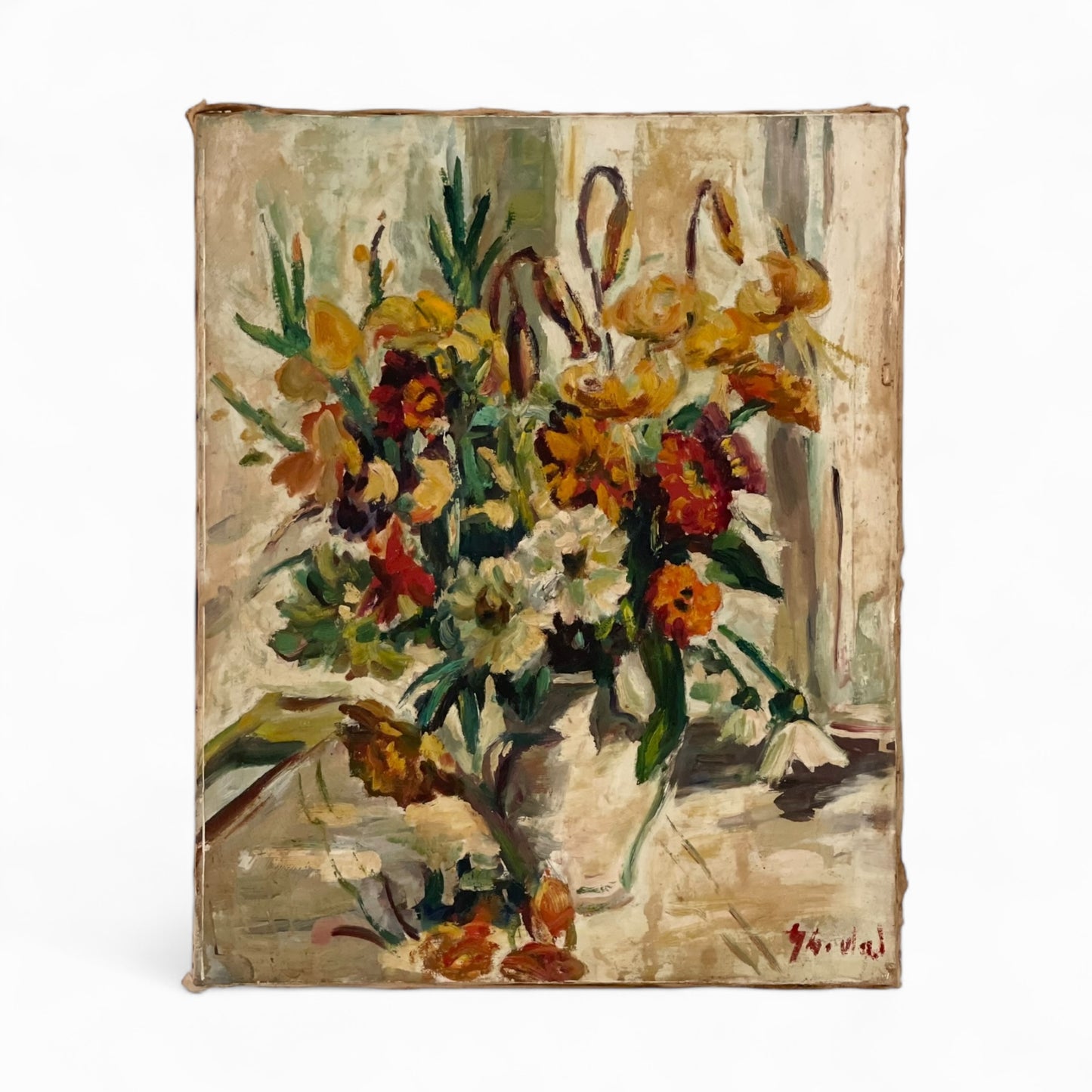 “Flowers still life with Aster” - 1900’s painting