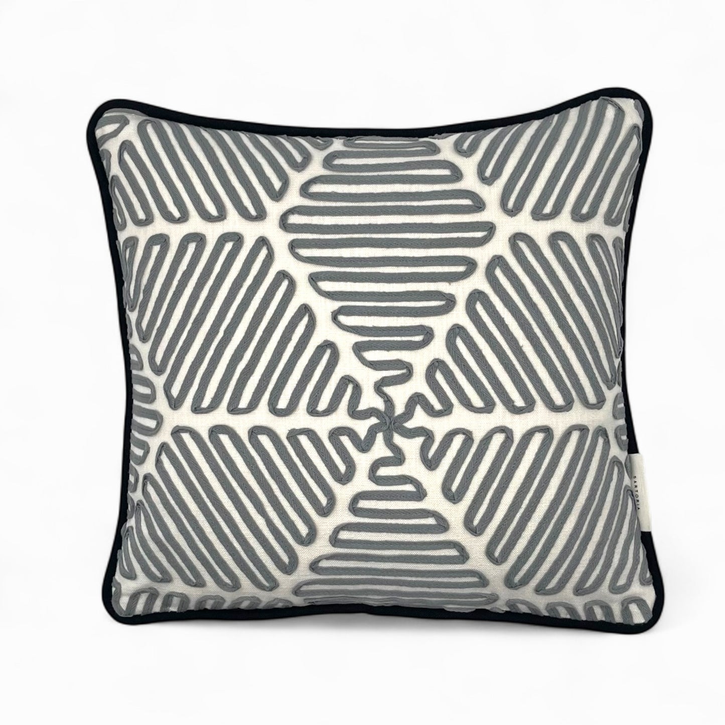 Pillow made with “Harlequin Design Group” fabric from England