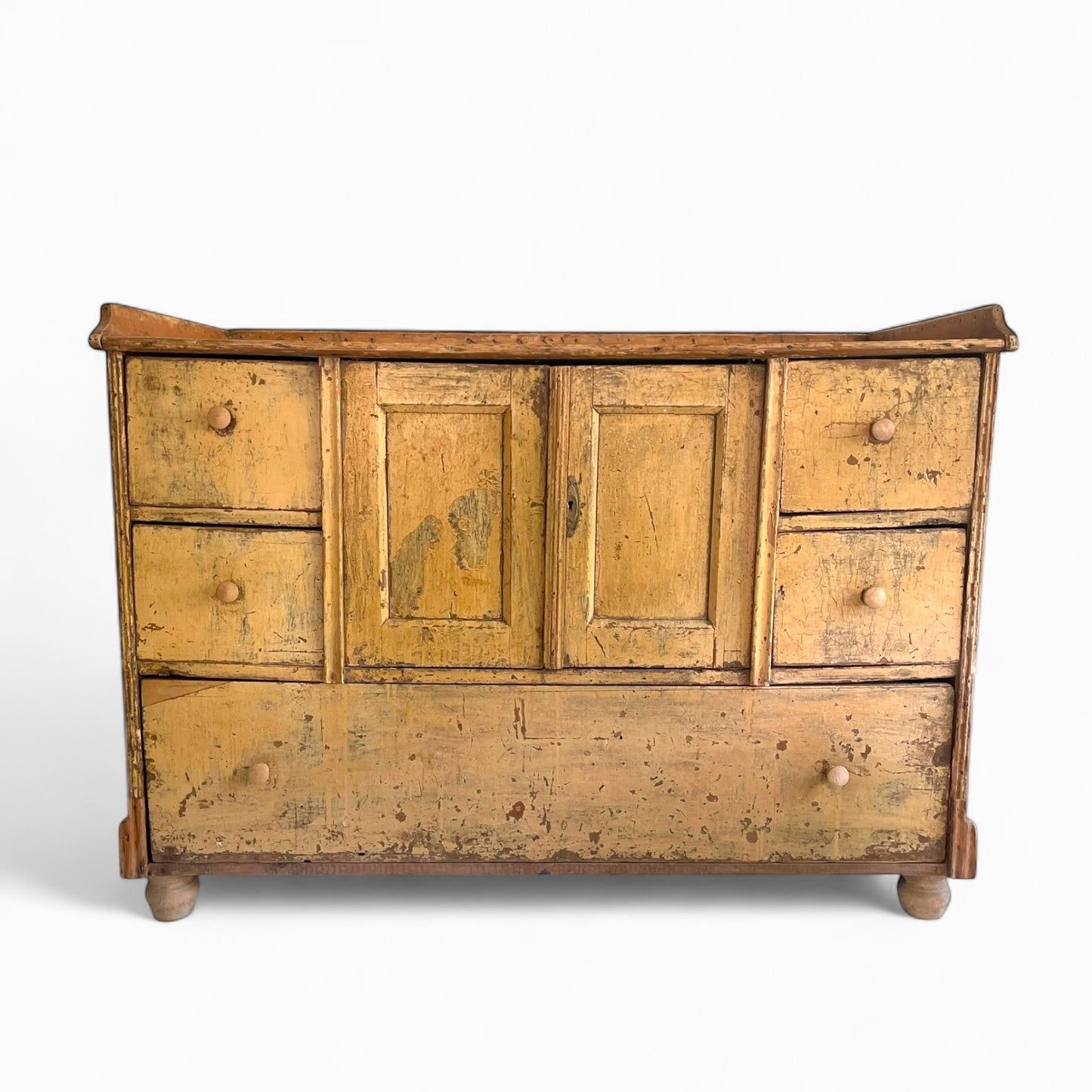 Large primitive country sideboard