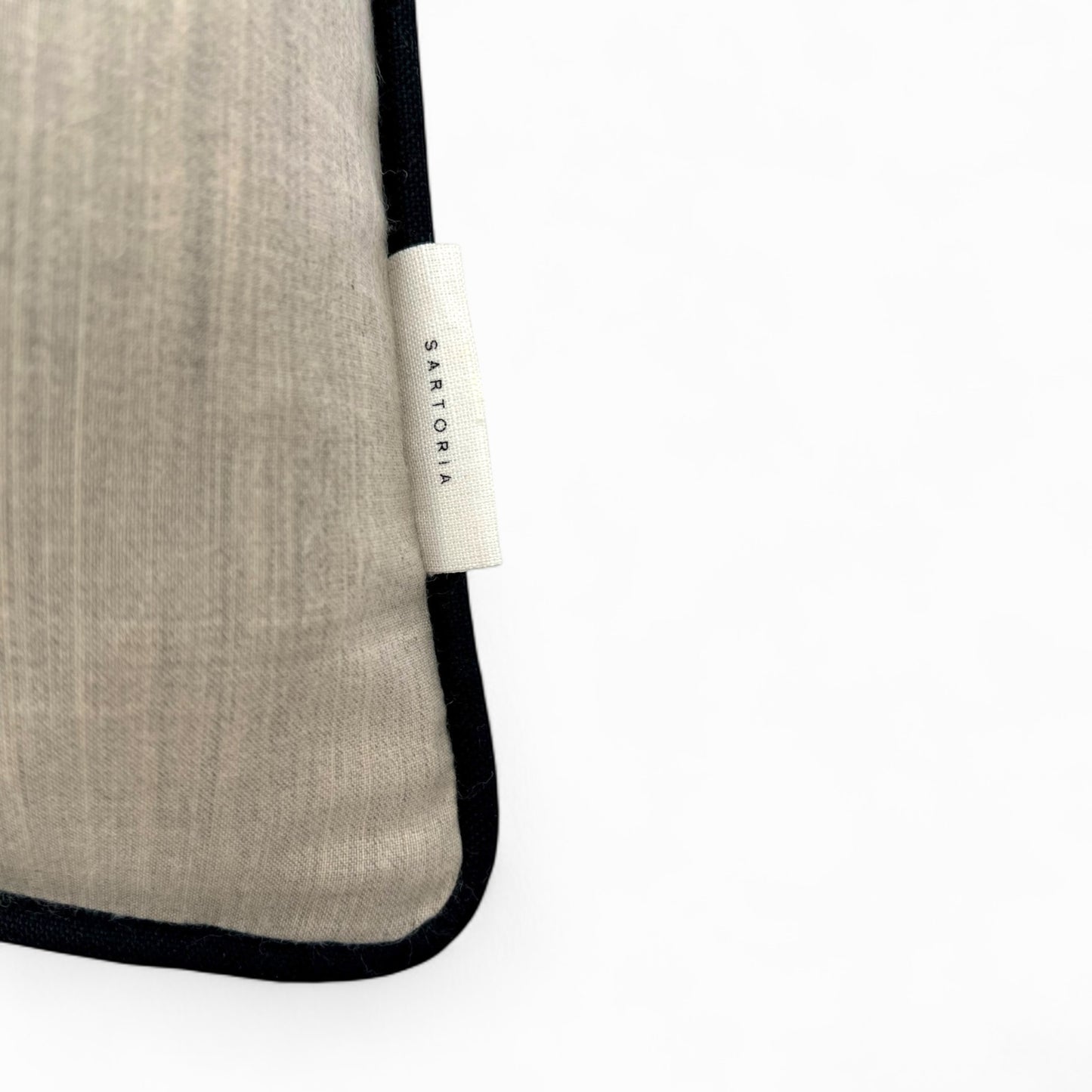 Pillow made with vintage 100% virgin wool from Biella (Italy)