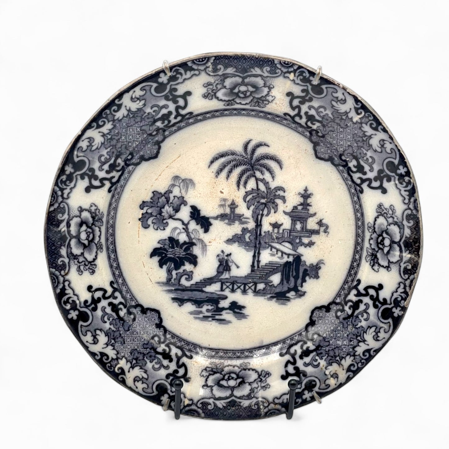 Antique 1860’s T & R Boote transferware plate